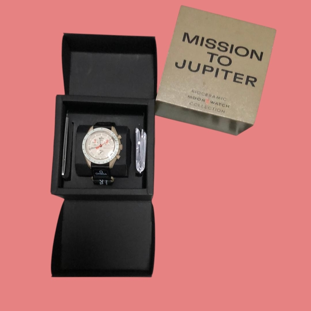 Swatch X Omega Moonswatch Mission To Jupiter Watch